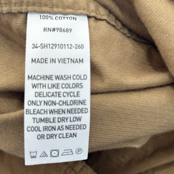 Todd Snyder Corduroy Sh/Sl Button Shirt Men Small Preppy Hipster Western Indie - Picture 9 of 9